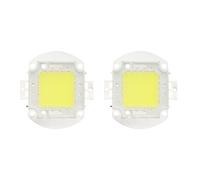 Wlauqueta 2X 100W 7500LM 6500K DC32-34V Ampoule LED Lampe Haute Blanche