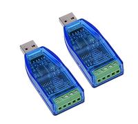 Wlauqueta 2X Module de Communication USB vers Rs485 Convertisseur de Ligne Série Bidirectionnel Semi-Duplex