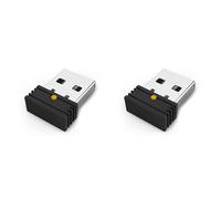 Wlauqueta 2X Souris USB Jiggler DéPlaceur de Souris D'Ordinateur Automatique IndéTectable Jiggler Simulator Le Mouvement de la Souris Maintient L'Ordinateur ÉVeillé