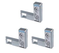 Wlauqueta 3X Adaptateur de 2,5 Pouce A 3,5 Pouce Etui de Disque Dur pour 9W8C4 Y004G F238F / G302D / X968D SAS/SATA