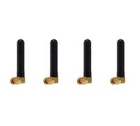 Wlauqueta 4Pc 2.4 Ghz Antenne 3.5 Dbi WiFi Antenne Bluetooth Zigbee Module SMA Mâle Angle Droit en Gros Prix Modem Antenne Externe