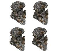 Wlauqueta 4X Cagoule de Masque de 3D Feuillu de Chasse de Camouflage Chapeau Camo de Coiffures de Pêche de Chasse Extérieur