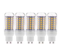 Wlauqueta 5X 10W 5730 SMD 69 LED Ampoules LED de mais LED Lampe Economie D' 360 Degres 200-240V Blanc Chaud