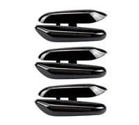 Wlauqueta 6 Pièces LED Clignotant Dynamique Marqueur Latéral Clignotant Séquentiel Lampe pour - E46 E36 E60 E61 E90 E91 E92 E93 X1 E84