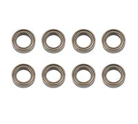 Wlauqueta 8 PièCes Roulement à Billes 7.93X12.7X3.95Mm pour HBX 16889 16889A 16890 16890A 1601 1602 SG1601 TéLéCommandéE Accessoires de PièCes de Voiture