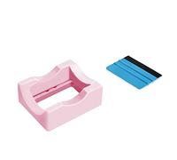 Wlauqueta Berceau en Silicone pour la Fabrication Artisanale, Porte-Gobelet avec Fente IntéGréE et en Feutre pour DéCalcomanie