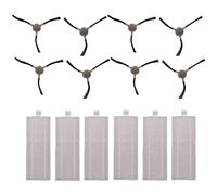 Wlauqueta Brosse de rechange pour filtre HEPA Edge pour aspirateur robot Life K2 K4 M210 M210S M210B M213