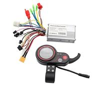 Wlauqueta Contrôleur 48V + Compteur de Kilométrage ZQ-100 Compteur de Vitesse Réglable pour Scooter Électrique 6 Broches Pièces D'Affichage Accessoires pour Scooter Électrique