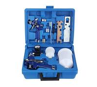 Wlauqueta H827 + H2000 PulvéRisateur à Brouillard éLevé HVLP PulvéRisateur à PulvéRiser Conseils de Fluide Kit de Peinture en AéRosol DIY PulvéRisation de Peinture Portable