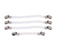 Wlauqueta Lot de 4 attaches pour housses élastiques de planche à repasser