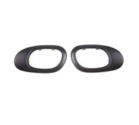 Wlauqueta PoignéEs IntéRieures Couvercle de Cadre PoignéE de Porte IntéRieure Moulage de Garniture 9119F2 9119F4 pour 206 207 C2