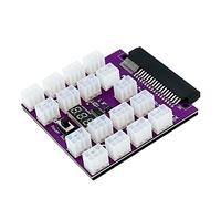 Wlauqueta Version de Mise à Niveau ATX 17 X 6Pin Convertisseur D'Adaptateur de Carte de DéRivation d'alimentation 12V pour BTC Exploitation MinièRe