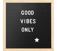 [WLB-TE-30-30] Securit Panneau LETTER BOARD 300 x 300 mm Avec 360 lettres et ...
