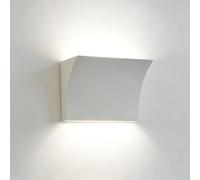 WLBHWL Applique Murale D'intérieur Moderne, 1 Pièce, Câblée, Éclairage Vers Le Haut Et Vers Le Bas, Idéale Pour Salon, Chambre, Couloir, Entrée, Etc. Style Minimaliste En Fer Forgé Noir Et Blanc.