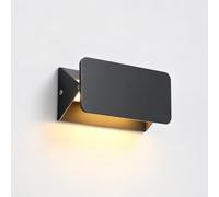 WLBHWL Appliques Murales LED Modernes, Câblées, Pour Intérieur, Avec Diffuseur Orientable À 270°, Idéales Pour Salon, Chambre, Couloir, Véranda Ou Escalier.