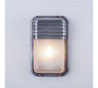 WLBHWL Hublot Nautique Ovale Extérieur, Luminaires De Porche Modernes Antirouille en Aluminium Moulé sous Pression pour Mur Ou Plafond, Emplacement Humide, avec Lentille en Verre Dépoli