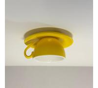 WLBHWL Tasse À Café en Céramique Plafonnier Encastré À LED - Luminaire Moderne Downlight Garniture De Déflecteur Coloré LED Peut Éclairer pour Le Salon/La Chambre (Ampoule G4 Exclue)