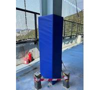 WLCGYD Mousse de Protection poteaux Coussin De Poteau Carré, Rembourrage De Poteau De Garage/sous-Sol 8 10 15 20 Cm, Enveloppes De Colonne, Protection en Mousse pour(1 pc -7ft Tall,3x3in)