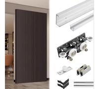 WLCGYD Rail Porte coulissante Systèmes De Rails De Quincaillerie pour Portes Coulissantes, Ensemble De Rails Cachés Coulissants, 80 90 100 110 120 130 140 150 160 170 Cm(42in/106.7cm)