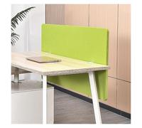 WLCNYL Cloison de Bureau à Pinces de 60 cm de Haut - Panneau de confidentialité Portable et insonorisé avec Pinces - Cloison de pudeur Universelle pour sous Le Bureau (Vert)