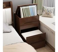 WLCNYL Coiffeuse Moderne pour Chambre à Coucher, Coiffeuse en Bois pour Dressing, Meuble de Maison, Coiffeuse avec Tabouret, pour Chambre à Coucher Moderne et Petit Espace (Couleur : café)