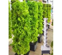 WLCNYL Ensemble de Tour hydroponique de 15 étages et 45 Trous, Tour Verticale de Culture hydroponique pour Jardin, avec Adaptateur de minuterie pour Pompe d'hydratation, adapté aux balcons intérieu