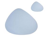 WLCNYL Set de Table imperméable, Set de Table en Cuir, Set de Table pour Restaurant, Bar, Set de Table pour thé de l'après-midi, Dessous de Pot de Fleurs, Dessous de Table antidérapant (Bleu)