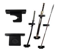 WLDDFF Sword Support mural vertical pour Katana, sabre laser, samouraï, hache (1 trou)