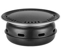 WLDOCA Barbecue au Charbon de Bois, Barbecue de Table coréen d'intérieur, réchaud de Camping Portable, Petit Barbecue de Table.,Grill Stove Set