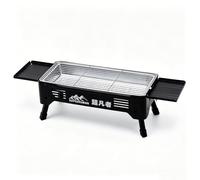 WLDOCA BBQ Charbon Pliable Portable avec Plateaux pour 3-4