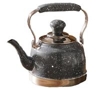 WLDOCA Bouilloire sifflante INOX - Théière 1 L/1.5L/2L, Compatible avec plaques à Induction céramique,Cuisinière,Bouilloire gaz, Tous Feu Donc Induction, Poignée Résistante à la Chaleur,Gris,1.5L