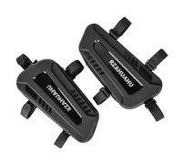 WLDOCA Lot de 2 sacoches de Moto étanches sacoches latérales rigides en EVA de 2 L Montage Universel Coffre de Rangement Durable pour vélos et Motos,Noir