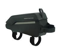 WLDOCA Sac de Cadre Avant de vélo avec Rabat magnétique entièrement étanche Sac de Tube supérieur de vélo de Gravier Sac Triangulaire de vélo pour VTT vélo de Route et de Trajet,Noir,A