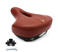 WLDOCA Selle vélo à Coussin d'air réglable - Mousse mémoire de Forme, imperméable, amortissante, Compatible VTT, vélo électrique, vélo d'appartement,A