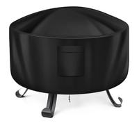 WLEAFJ Housse ronde pour brasero de 55,9 cm à 86,4 cm, en tissu Oxford 420D très résistant, couverture complète, housse imperméable pour brasero
