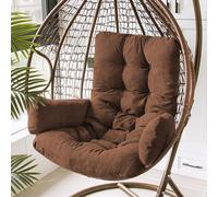 WLEJSL Cesta Colgante Cojines Para Silla Tipo Huevo Colgante CojíN Para Silla Columpio Lavable Con Cremallera CojíN Silla Mecedora Aire Libre CojíN Silla Tipo Cesta Patio JardíN Interior,A3
