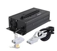 WLEJSL Chargeur Batterie Plomb Acide 24V 30A 1200W Haute Puissance pour Chariot Élévateur Électrique, avec Prise Anderson 50 A/120 A/175 A/350 A, pour Chariot Élévateur,A2,50A