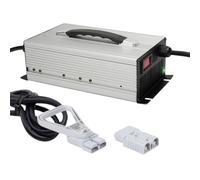 WLEJSL Chargeur Batterie Rapide Chariot Élévateur, Chargeur d'entretien Haute Puissance 36 V 40 A, avec Prise Anderson 50 A/120 A/175 A/350 A pour Chariot Élévateur, Autolaveuse,120A