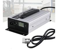 WLEJSL Chargeur de Batterie Intelligent pour Chariot Élévateur 48 V 20 A, avec Connecteur Anderson 50 A/120 A/175 A/350 A, Chargeur d'entretien pour Transpalette et Autolaveuse,A2,175A