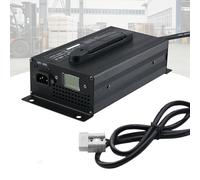 WLEJSL Chargeur de Batterie Intelligent pour Chariot Élévateur 48 V 20 A, avec Connecteur Anderson 50 A/120 A/175 A/350 A, Chargeur d'entretien pour Transpalette et Autolaveuse,A1,50A