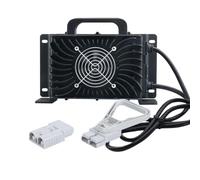 WLEJSL Chargeur de Batterie pour Chariot Élévateur 12 V/24 V/36 V/48 V/60 V/72 V, Chargeur Étanche de Remplacement 1200 W avec Prise Anderson 50 A pour Transpalette/Nettoyeuse,A1,60V20A