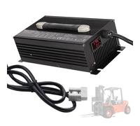 WLEJSL Chargeur de Batterie pour Chariot Élévateur 48 V 20 A, Chargeur d'entretien 1500 W avec Connecteur Anderson 50 A/120 A/175 A/350 A pour Transpalette et Autolaveuse,A1,350A