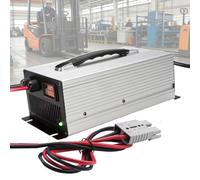 WLEJSL Chargeur de Batterie pour Chariot Élévateur 48 V 30 A Chargeur Intelligent avec Écran LCD et Mode de Charge d'entretien pour Chariots Élévateurs, Gerbeurs, Autolaveuses,A,50A