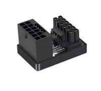 WLGQ Adaptateur d'alimentation PCIe 5.0, PCI-E 5.0 Power Modular Adapter 12 + 4 600W 12VHPWR ATX 3.0, connecteur 16 Broches 12+4, Type A