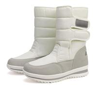 WLH Alexanders Bottes de neige imperméables Frosty for femmes, bottes d'hiver légères, chaudes et tendance, mi-mollet Bottes(40)