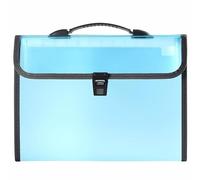 WLH Alexanders Classeur Classeur Extensible A4 - Organiseur accordéon 13 Poches avec onglets, Organiseur de Documents Portable for l'école et Le Bureau Le Dossier(Blauw)