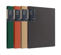 WLH Alexanders Classeur Organiseur de dossiers accordéon 4 pièces, classeur Extensible Format Lettre avec étiquettes, 30/60 Pochettes for Documents, Organiseur de Papier Portable Le Dossier(60 Pages)