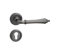 WLH Alexanders Entry Door Handle with Lock For Front Entrance and Bedrooms Vintage Magnetic Mute Split Lock(Color2)