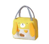 WLH Alexanders Sac-repas Sac à déjeuner isotherme réutilisable for femme et fille, joli sac fourre-tout for homme, étanche, idéal for le bureau, les voyages et l'école. sac isotherme(Geel)