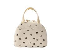 WLH Alexanders Sac-repas Sac à lunch mignon avec nœud papillon for filles Sac à lunch isotherme en velours côtelé for deux repas Idéal for les jours d'école et les déplacements sac isotherme(Color3)